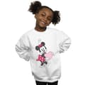 Miniatyrbillede 4 af 5: Disney Girls Minnie Mouse Love Heart Sweatshirt
