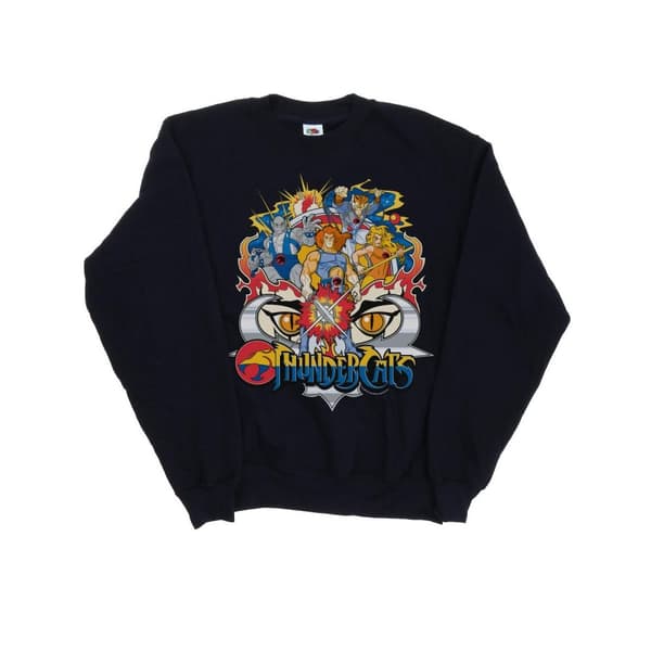 Thundercats Mens Action Group Shot Sweatshirt