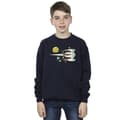 Pikkukuva 2 / 3: Star Wars Boys The Mandalorian Cutout Ship Sweatshirt