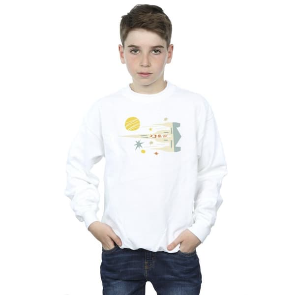 Star Wars Boys The Mandalorian Cutout Ship Sweatshirt