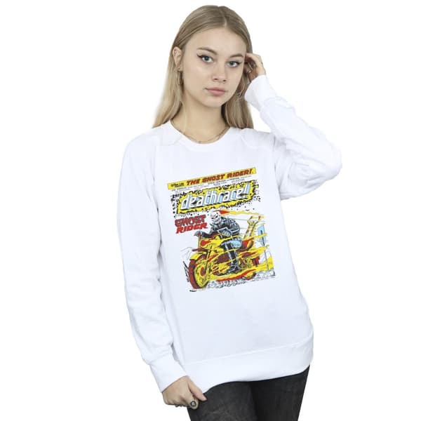Marvel Womens/Ladies Ghost Rider Chest Deathrace Sweatshirt
