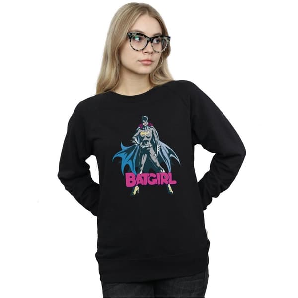 DC Comics Sweatshirt med pose för Batgirl - dam/dam