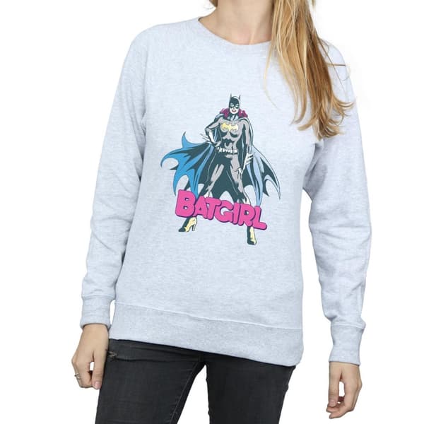 DC Comics Sweatshirt med pose för Batgirl - dam/dam