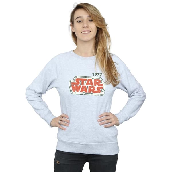 Star Wars Dam/Tjej Retro Outline Sweatshirt