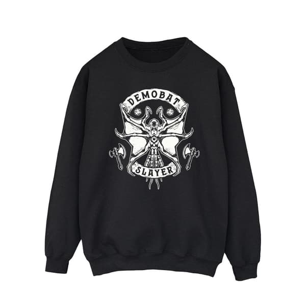 Netflix Mens Stranger Things Demobat Slayer Sweatshirt
