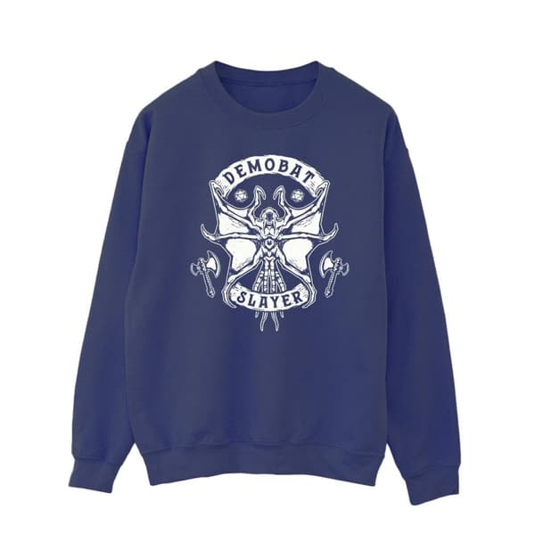 Netflix Mens Stranger Things Demobat Slayer Sweatshirt