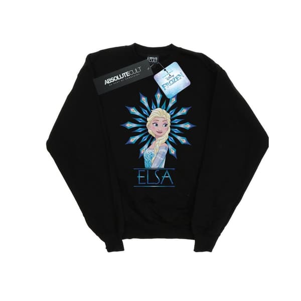Disney Mens Frozen Elsa Snowflake Sweatshirt