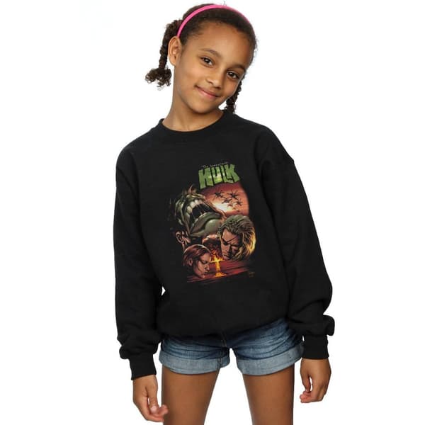 Marvel Girls Incredible Hulk Dead Like Me Sweatshirt