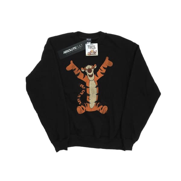 Disney Mens Winnie The Pooh Classic Tigger Sweatshirt
