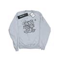 Miniatyrbilde 1 av 5: Disney Mens Mickey And Minnie Mouse Kiss Sketch Sweatshirt