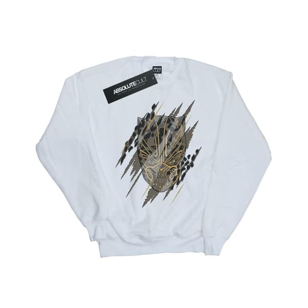 Marvel Black Panther Gold Head Sweatshirt för flickor