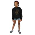 Miniatyrbild 4 av 5: Marvel Black Panther Gold Head Sweatshirt för flickor
