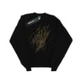 Miniatyrbild 1 av 5: Marvel Black Panther Gold Head Sweatshirt för flickor