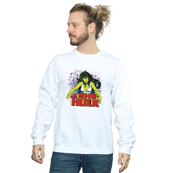 Marvel Mens The Savage She-Hulk Sweatshirt