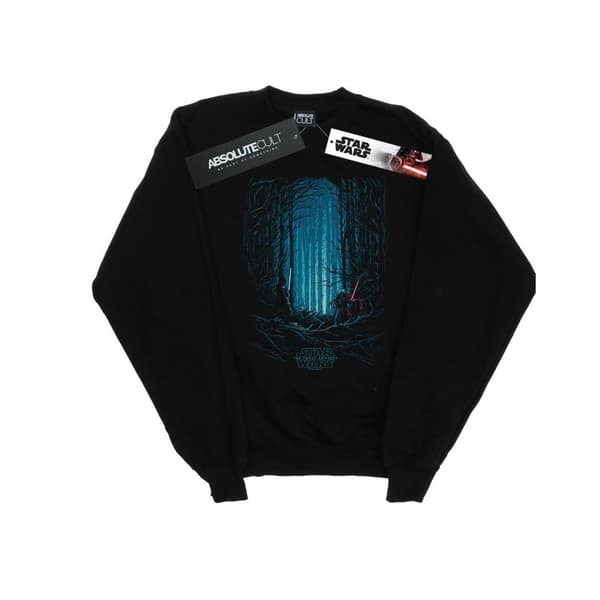 Star Wars: The Force Awakens Sweatshirt med Kylo- och Finn-affischer för kvinnor/damer