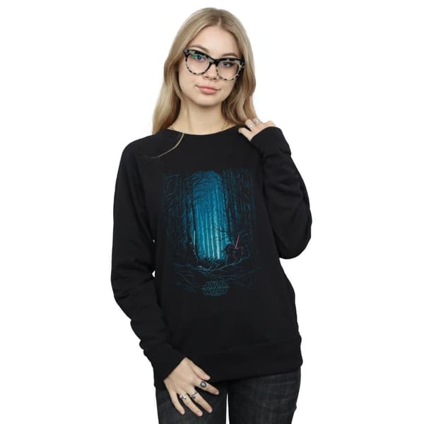 Star Wars: The Force Awakens Sweatshirt med Kylo- och Finn-affischer för kvinnor/damer