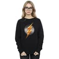 Miniatyrbild 2 av 5: DC Comics Sweatshirt med Flash-emblem för damer/kvinnor - Justice League Movie