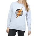 Miniatyrbild 3 av 5: DC Comics Sweatshirt med Flash-emblem för damer/kvinnor - Justice League Movie
