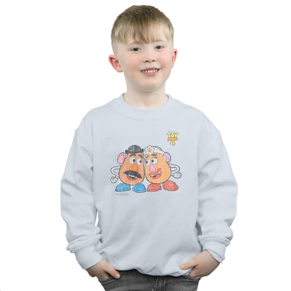 Disney Boys Toy Story 4 Mr And Mrs Potato Head Sweatshirt