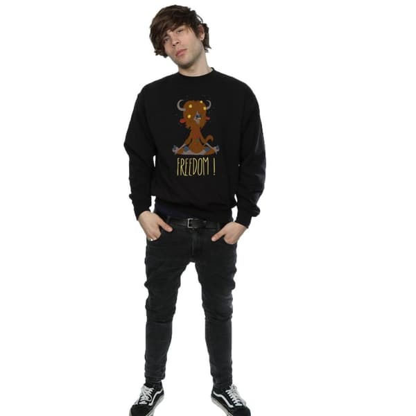 Disney Mens Zootropolis Yak Freedom Sweatshirt