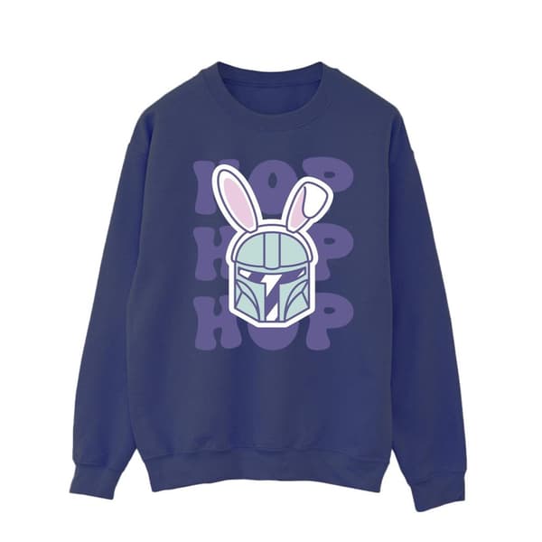 Star Wars Mens The Mandalorian Hop Into Easter Sweatshirt