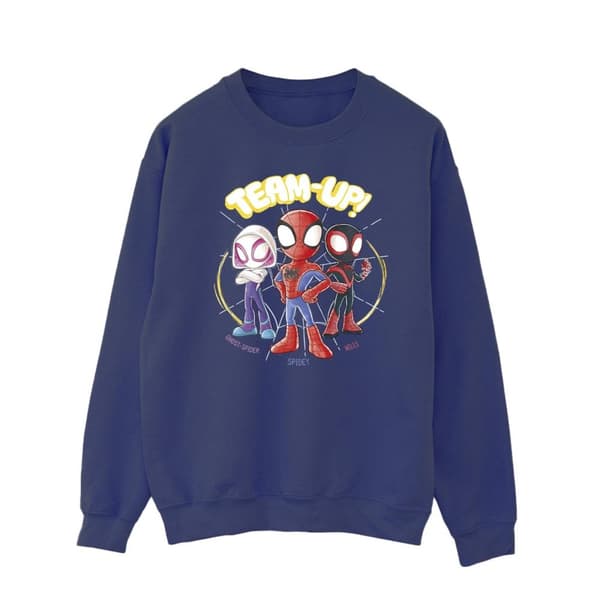 Marvel Mens Spidey And His Amazing Friends Sketch Sweatshirt