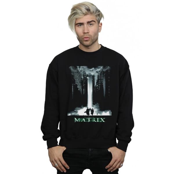 The Matrix Mens Original Poster Art Sweatshirt