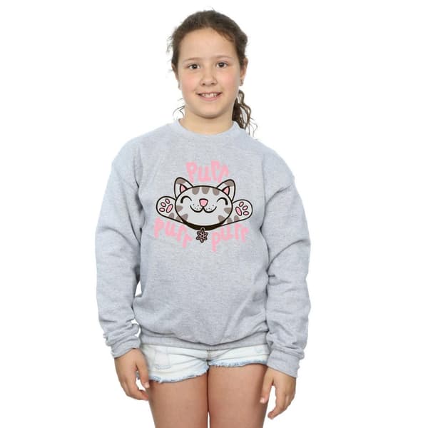 Big Bang Theory Mjuk Kitty Purr-tröja för flickor