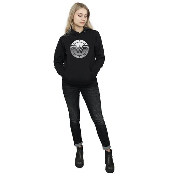 DC Comics Womens/Ladies Wonder Woman Spot Logo Hoodie