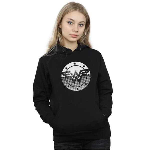 DC Comics Womens/Ladies Wonder Woman Spot Logo Hoodie