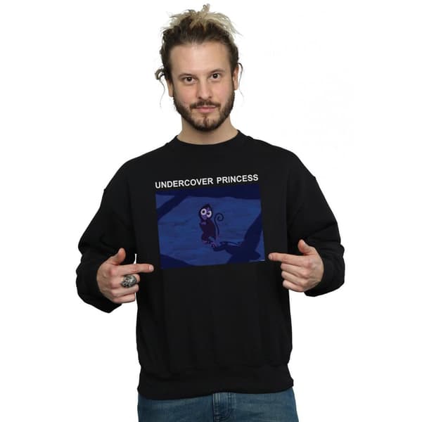 Disney Mens Aladdin Undercover Princess Sweatshirt