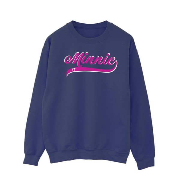 Disney Mens Minnie Mouse Logo Sweatshirt