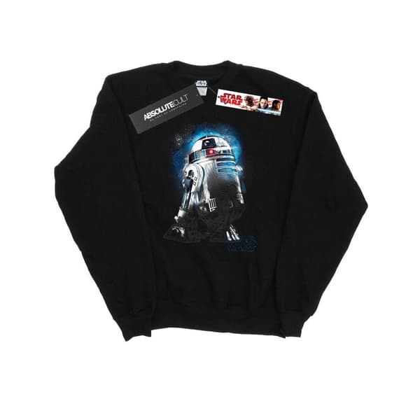 Star Wars Herr The Last Jedi R2-D2 Sweatshirt med borstad yta