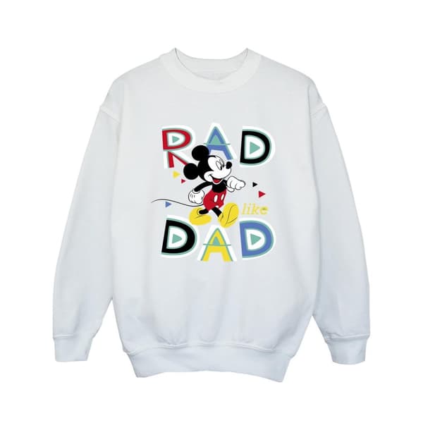 Disney Girls Mickey Mouse Rad Dad Sweatshirt