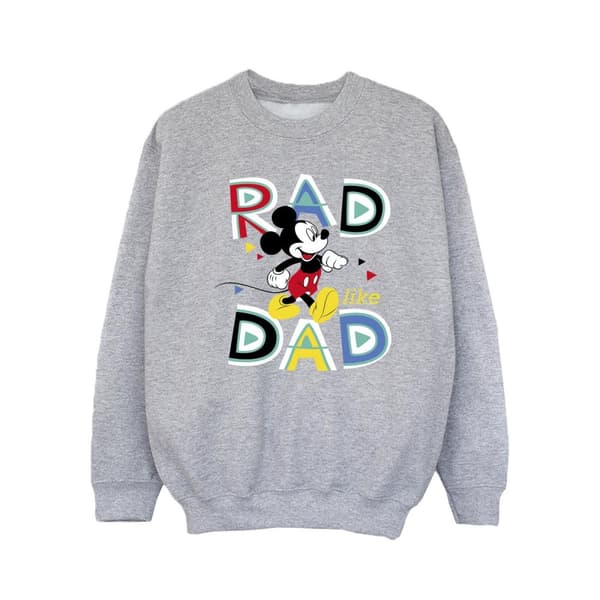 Disney Girls Mickey Mouse Rad Dad Sweatshirt
