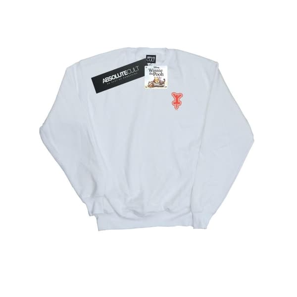 Disney Mens Winnie The Pooh Tigger Chest Sweatshirt White 3XL