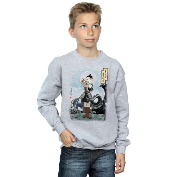 Star Wars Pojkar Den sista Jedi-japanska Rey-tröja