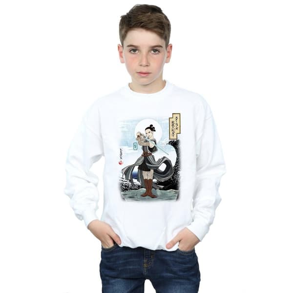 Star Wars Boys The Last Jedi Japanese Rey Sweatshirt