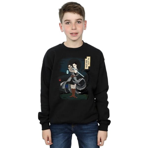 Star Wars Boys The Last Jedi Japanese Rey Sweatshirt
