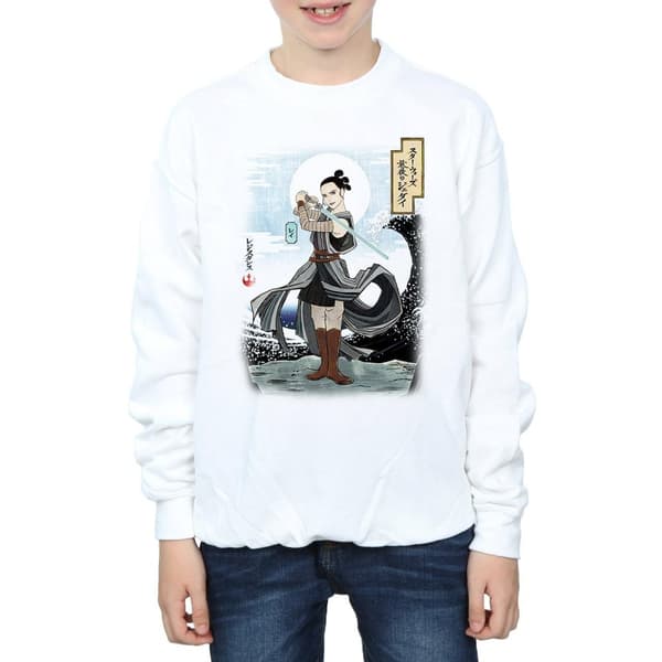 Star Wars Boys The Last Jedi Japanese Rey Sweatshirt