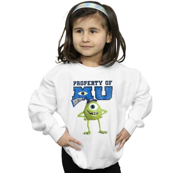 Disney Monsters University - MU Mikes egendom - tröja för flickor