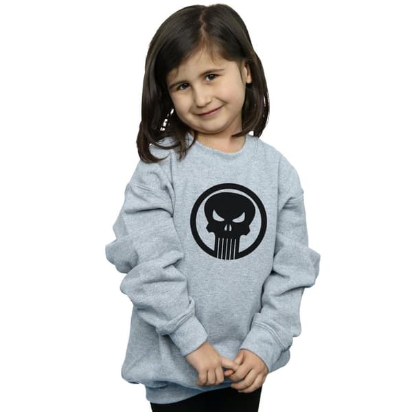 Marvel The Punisher - Skull Circle - Sweatshirt för flickor