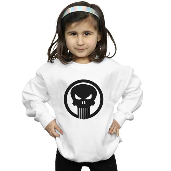 Marvel The Punisher - Skull Circle - Sweatshirt för flickor