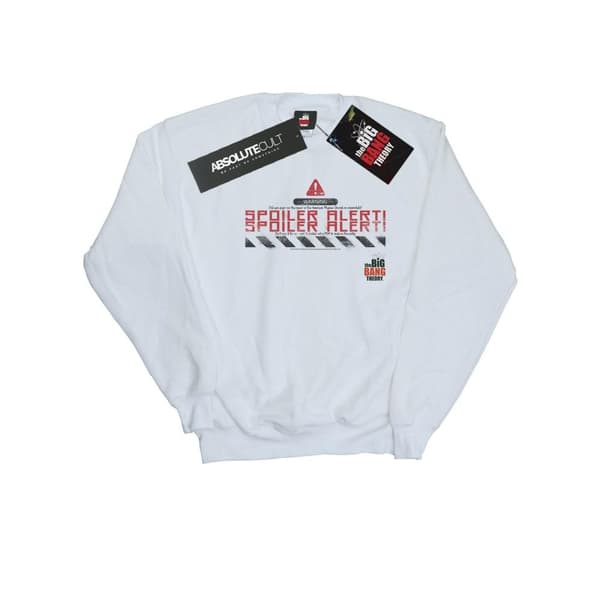 The Big Bang Theory Womens/Ladies Spoiler Alert Sweatshirt