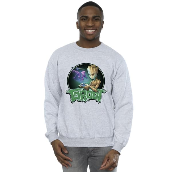 Marvel Guardians Of The Galaxy Groot Gaming Ring Sweatshirt för herrar