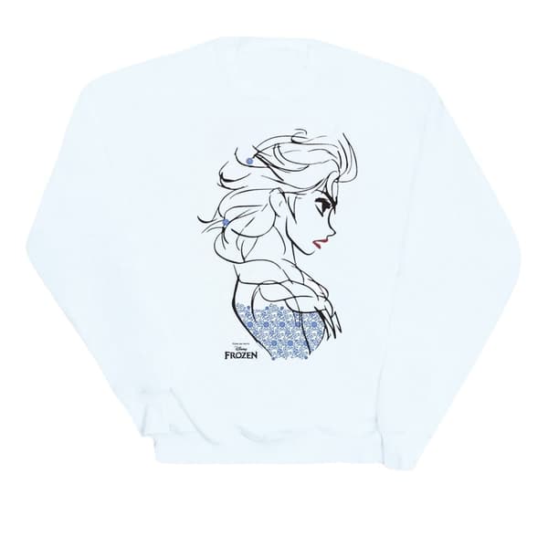 Disney Dam/Tjej Frozen Elsa Sketch Sweatshirt