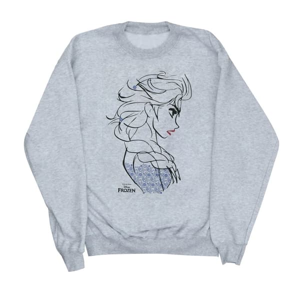 Disney Dam/Tjej Frozen Elsa Sketch Sweatshirt