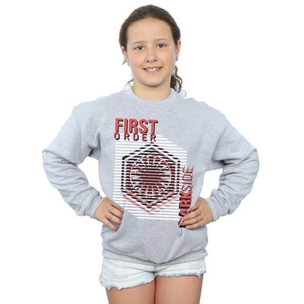 Star Wars Sweatshirt med den mörka sidan från De sista jediriddarna för flickor