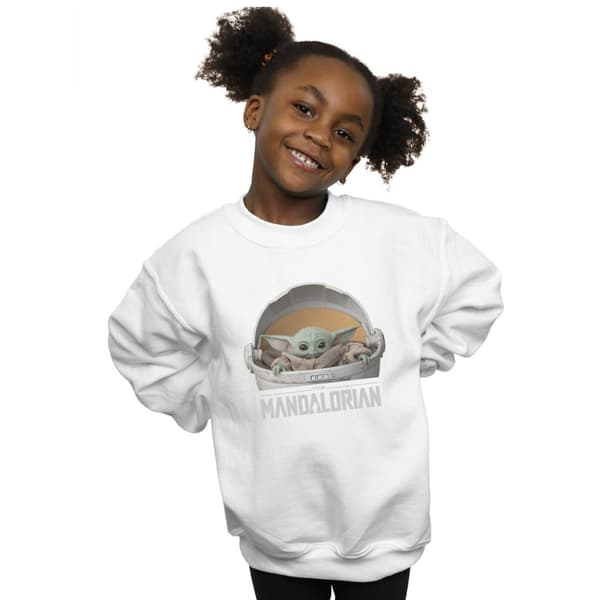 Star Wars Girls The Mandalorian The Child Pod Sweatshirt
