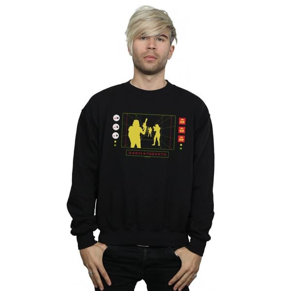 Star Wars Mens Stormtrooper Targeting Computer Sweatshirt